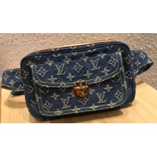 Louis Vuitton Monogram Denim Bumbag Waist Bag