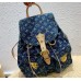 Louis Vuitton Monogram Denim Sac A Dos Backpack PM Bag