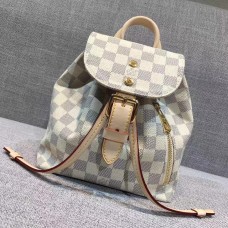 LOUIS VUITTON MINI WHITE GRID SHOULDERS BAG 2017