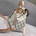 LOUIS VUITTON MINI WHITE GRID SHOULDERS BAG 2017