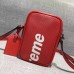 Louis Vuitton Supreme Epi Leather PM Crossbody Shoulder Bag Red 2017