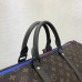 Louis Vuitton Monogram Canvas Men's Keepall 55 Bag M43858 Blue 2018