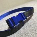 Louis Vuitton Monogram Eclipse Canvas Webbing On The Go Width 30mm Belt Blue 2018