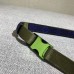 Louis Vuitton Monogram Eclipse Canvas Webbing On The Go Width 30mm Belt Green/Blue 2018