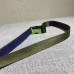 Louis Vuitton Monogram Eclipse Canvas Webbing On The Go Width 30mm Belt Green/Blue 2018