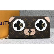 Louis Vuitton Monogram Canvas Zippy Wallet Zippy Wallet M67246 Dog 2018