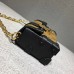 Louis Vuitton Monogram Reverse Canvas Small Malle Chain Bag 2018