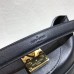 Louis Vuitton Monogram Canvas Shoulder Bucket Bag Black 2018