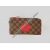 LOUIS VUITTON MONOGRAM DAMIER EBENE CANVAS CLUTCH HOLDER