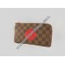 LOUIS VUITTON MONOGRAM DAMIER EBENE CANVAS CLUTCH HOLDER