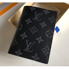 Louis Vuitton Monogram Eclipse Canvas Passport Cover M64501