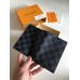 Louis Vuitton Damier Graphite Canvas Passport Cover N64411