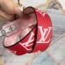 Louis Vuitton Monogram Canvas XL Shoulder Strap Bandouliere J02442 Rouge 2019