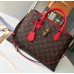 Louis Vuitton Monogram Canvas Flower Padlock Tote Bag M43553 Coquelicot 2018