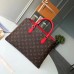 Louis Vuitton Monogram Canvas Flower Padlock Tote Bag M43553 Coquelicot 2018