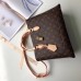 Louis Vuitton Monogram Canvas Flower Padlock Tote Bag M43551 Beige 2018