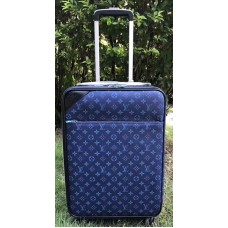 Louis Vuitton Pégase Légère 58 Monogram Canvas Business Rolling Luggage 23251 Blue