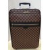 Louis Vuitton Pégase Légère 58 Damier Ebene Canvas Business Rolling Luggage Coffee