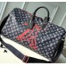 Louis Vuitton Men's Keepall Bandoulière 50 M43684 Ombre Monogram Canvas