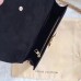 LOUIS VUITTON CHAIN VINTAGE PATENT LEATHER CHAIB BAG BLACK