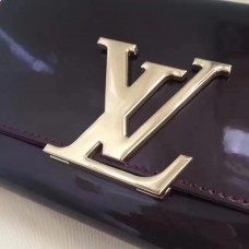 LOUIS VUITTON CHAIN VINTAGE PATENT LEATHER CHAIB BAG