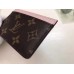 Louis Vuitton Monogram Canvas Card Holder Light Pink M60703