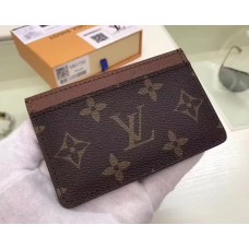 Louis Vuitton Monogram Canvas Card Holder M61733 Brown