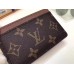 Louis Vuitton Monogram Canvas Card Holder M61733 Brown