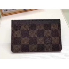 Louis Vuitton Monogram Ebene Canvas Card Holder M60703