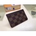 Louis Vuitton Monogram Ebene Canvas Card Holder M60703