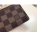 Louis Vuitton Monogram Ebene Canvas Card Holder M60703