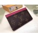 Louis Vuitton Monogram Canvas Card Holder M60703 Hot Pink