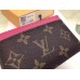 Louis Vuitton Monogram Canvas Card Holder M60703 Hot Pink