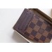 Louis Vuitton Monogram Ebene Canvas Coin Card Holder M62666