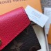 Louis Vuitton Sarah Multicartes Wallet M61273 Red