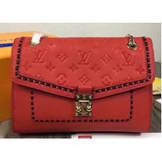 LOUIS VUITTON SAINT-GERMAIN PM MONOGRAM EMPREINTE M43266 RED 2017