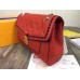 LOUIS VUITTON SAINT-GERMAIN PM MONOGRAM EMPREINTE M43266 RED 2017