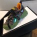 Gucci Flashtrek Sneaker with Removable Crystals ‎540688 Green 2018