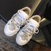 Gucci Flashtrek Sneaker with Removable Crystals ‎540688 White 2018