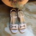 Gucci leather t-strap mid-heel 6cm sandal white 02