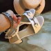 Gucci leather t-strap mid-heel 6cm sandal white 02