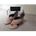 Gucci Spring 2016 lambskin Leather crossover sandal nude pink leather