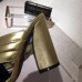 Gucci Spring 2016 lambskin Leather crossover sandal gold leather