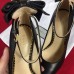 Gucci Heel 10cm Leather Pump Bow With Metal Bee 496590 Black 2018