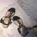 gucci Leather thong sandal 424085 black leather