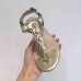 gucci Leather thong sandal 424085 LIGHT GOLD leather