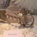 gucci Leather thong sandal 424085 LIGHT GOLD leather