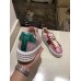 Gucci Crystals Platform Web Ace Sneakers 505995 Grid Pink 2017