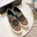 Gucci GG Supreme Dog Espadrille Green 2018