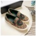 Gucci GG Supreme Dog Espadrille Green 2018